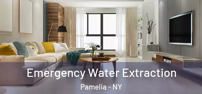  Emergency Water Extraction Pamelia - NY