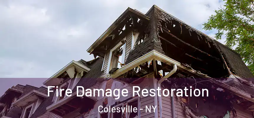 Fire Damage Restoration Colesville - NY