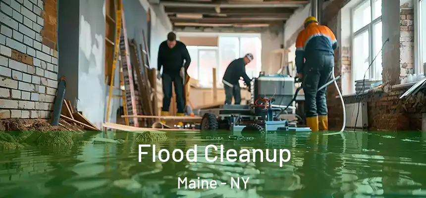  Flood Cleanup Maine - NY