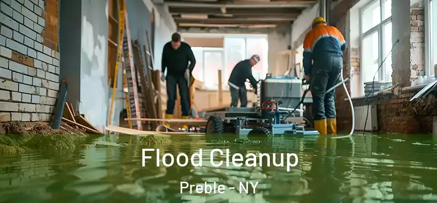 Flood Cleanup Preble - NY