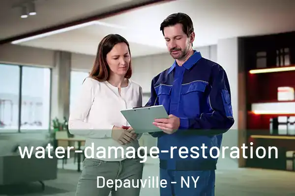  water-damage-restoration Depauville - NY